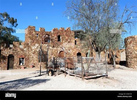 Heritage Listed Iconic Amigos Castle Seen Along The Red Car Door Tour