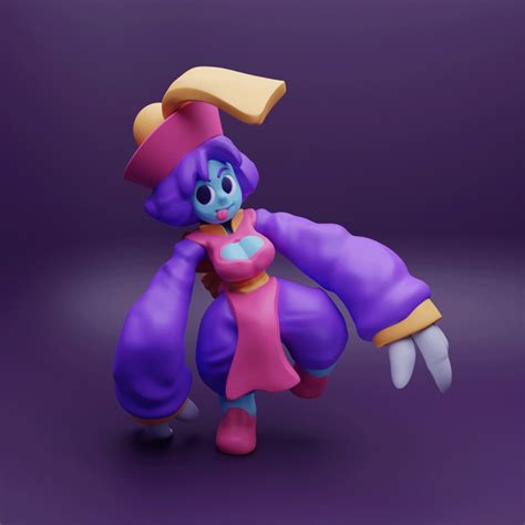 D Printable Hsien Ko Lei Lei Darkstalkers Jiangshi Chinese