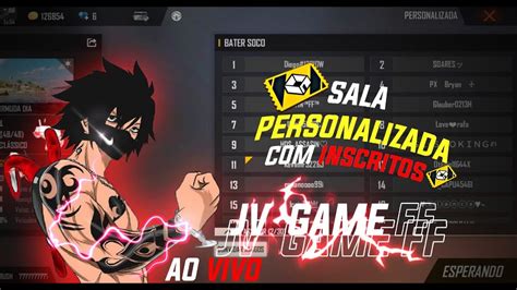 X Dos Crias Salas Personalizadas X Free Fire Ao Vivo Rumo K