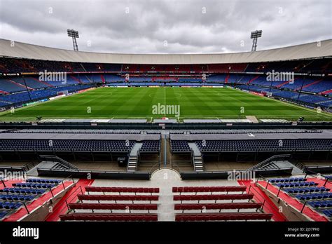 Rotterdam - de Kuip during the press conference at de Kuip on 6 April 2022 in Rotterdam, The ...