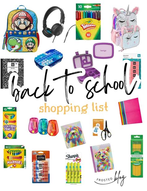 Walmart Back To School Shopping Supplies List And Deals