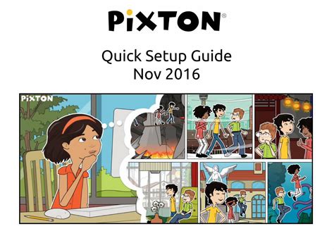 PDF Quick Setup Guide Digital And Graphic Tools To Pixton A