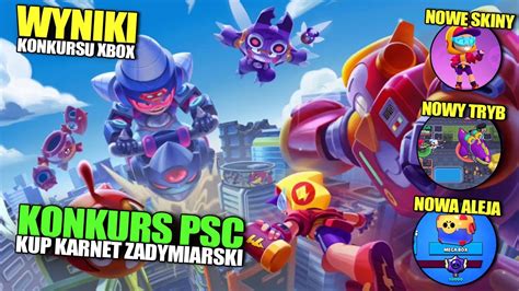 AKTUALIZACJA Brawl Stars KONKURS PSC Wygraj I KUP Karnet