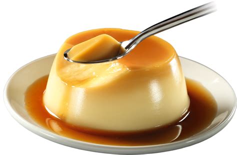 Download Hd Caramel Pudding Cream Caramel Pudding Png Transparent Png