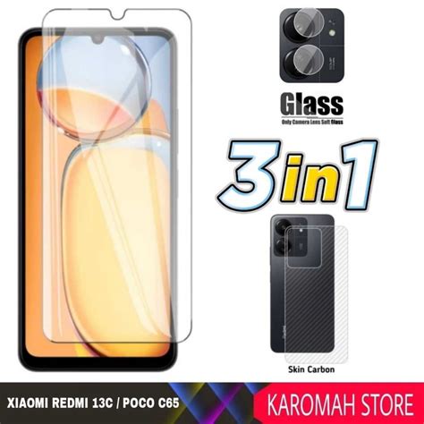 Jual Paket In Tempered Glass Clear Screen Protection Xiaomi Redmi C