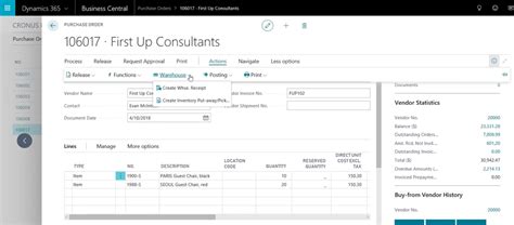 Supply Chain Management In Microsoft Dynamics Business Central