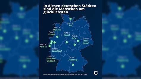 Glücksatlas 2024 Hier Leben Die Glücklichsten Menschen Deutschlands