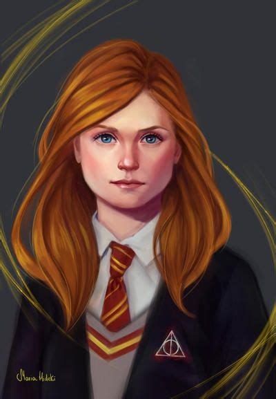 Ginny Weasley By Maria Hideki On Deviantart Harry Potter