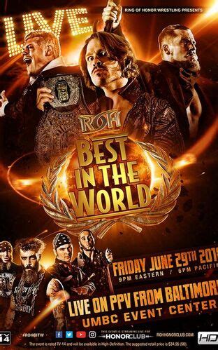 ROH Best In The World 2018 | Pro Wrestling | Fandom