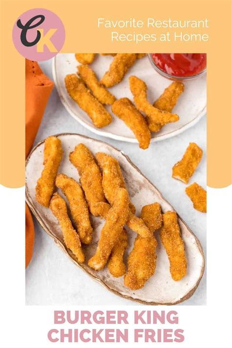 Burger King Chicken Fries Copykat Recipes