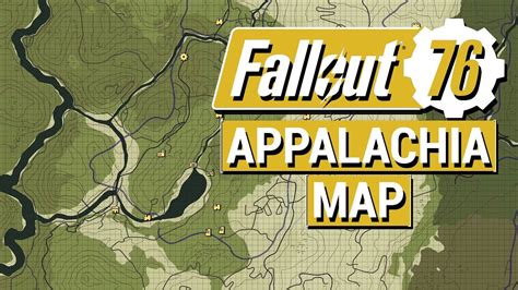 Fallout 76 Updated West Virginia Map Size Boundaries And Insights Fallout 76 Map Youtube