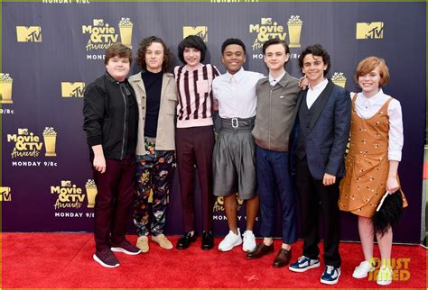 Jaeden Lieberher Sophia Lillis And It Stars Attend Mtv Awards 2018