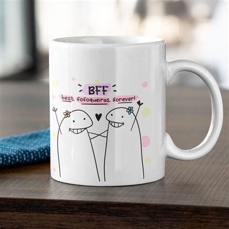 Caneca Flork Bff Beste Fofoqueiras Forever Shopee Brasil