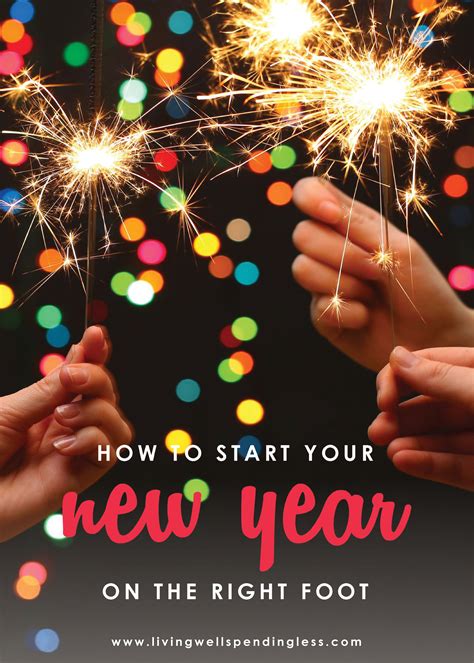 Tips for Starting Your New Year Right | Living Well Spending Less®