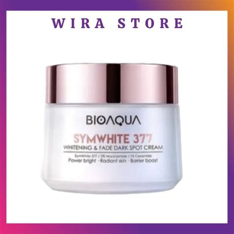 Jual BIOAQUA SymWhite 377 Whitening Fade Dark Spot Cream 50g Shopee