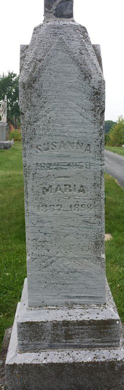 Susanna Schommer Memorial Find A Grave