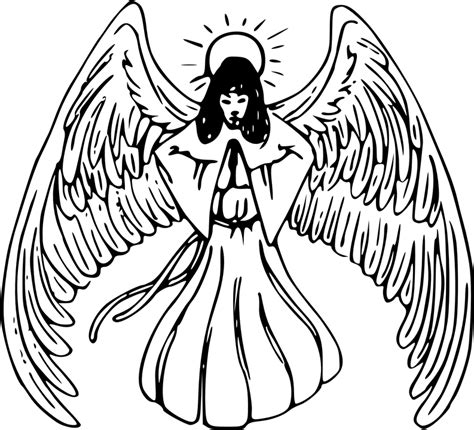 Vector Angel Transparent Png Png Mart