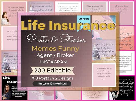 200 Life Insurance Memes Funny Social Media Post And Stories Instagram