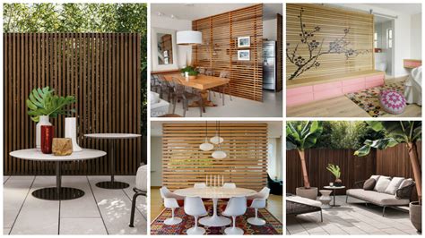 14 Gorgeous Uses of Wooden Screens Indoor and Outdoor