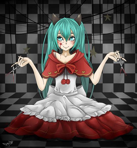 Miku Bad End Night By Anatexd On Deviantart