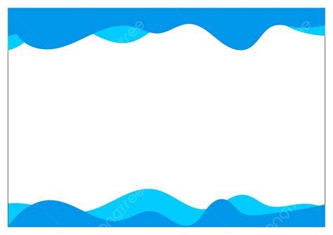 Modern Blue Certificate Border Style Vector Blue Certifcate Borders