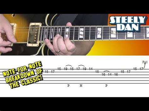 Steely Dan Don T Take Me Alive Guitar Lesson Solo With Tabs