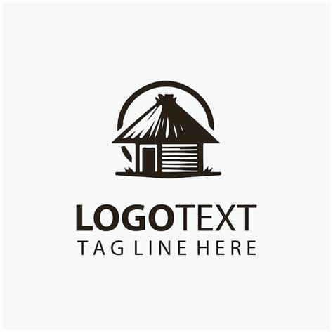 Premium Vector Hut Logo Illustrations