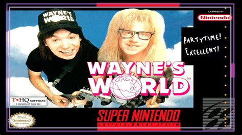 Snes Super Side Quest Game Wayne S World Youtube