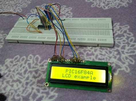 LCD Interfacing With PIC16F84A Using CCS PIC C Compiler