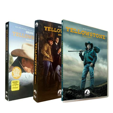 Yellowstone Complete Series Season 1 2 3 (DVD ,12-Disc Set) Brand New - DVDs & Blu-ray Discs