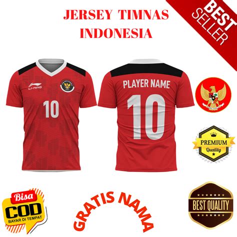 Jersey Timnas Indonesia Seagames Lazada Indonesia