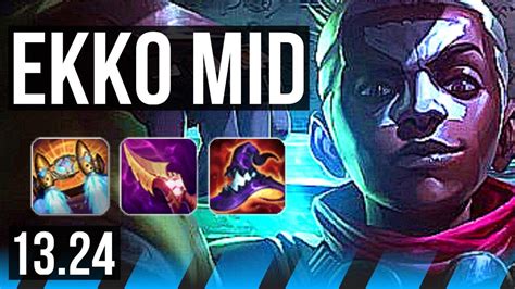 EKKO Vs YASUO MID Quadra 900 Games Legendary KR Master 13 24