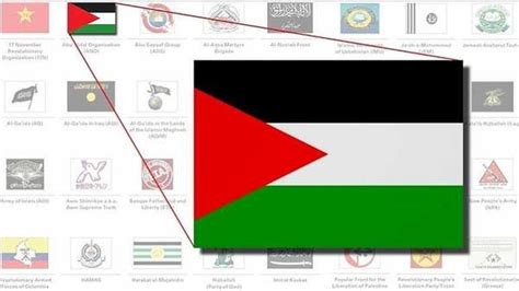 السويد تدرج علم فلسطين ضمن لائحة رموز إرهابية