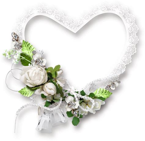 Cadre Mariage Png Coeur Wedding Frame Heart Png