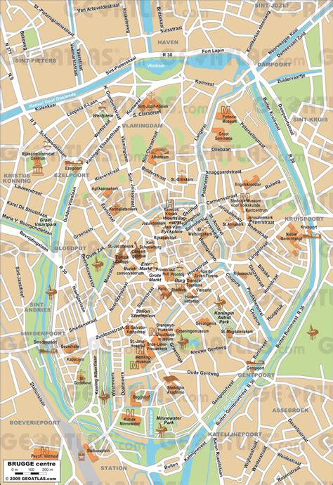 Brugge Map