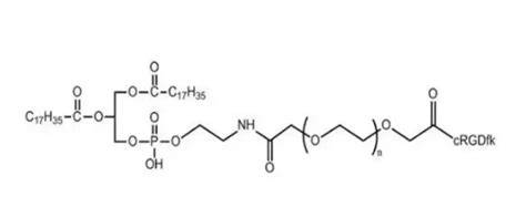 Dspe Peg2000 Crgd二硬脂酰基磷脂酰乙醇胺 聚乙二醇2000 多肽 Udp糖丨mof丨金属有机框架丨聚集诱导发光丨荧光标记推荐