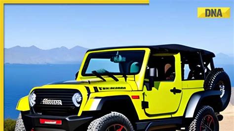 Mahindra Thar Ev Concept To Be Unveiled On August May Get Feature