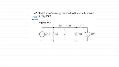 Problem Nilsson Riedel Electric Circuits Th Edition Node