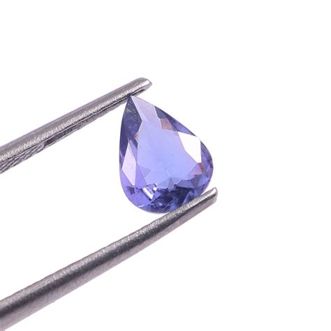 Tanzanite Faceted Gemstone Pear Shape 0 65 CtsTanzanite Deep Etsy