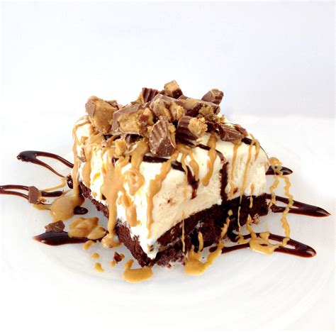 Slam Dunk Reeses Brownie Bottom Ice Cream Cake Recipe The Shortcut Kitchen