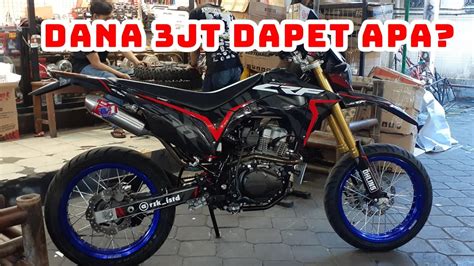 Modif Crf150l Jadi Supermoto Budget 3jt An Supermoto Crf150l YouTube