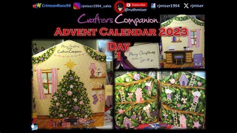 Crafter S Companion Advent Calendar 2023 Day 1 YouTube