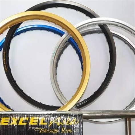 Jual Original Velg Takasago Excel Asia MT 17 X 300 Titanium Gold Blue