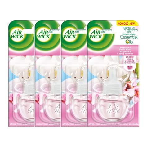 Air Wick Wkład Elektryczny Zapach Magnolia 19ml x4 8973895231