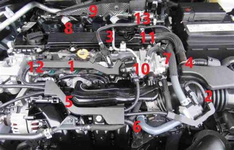 Toyota 2 0L M20A FKS FKB FXS 4 Cylinder Engine Sensor Locations