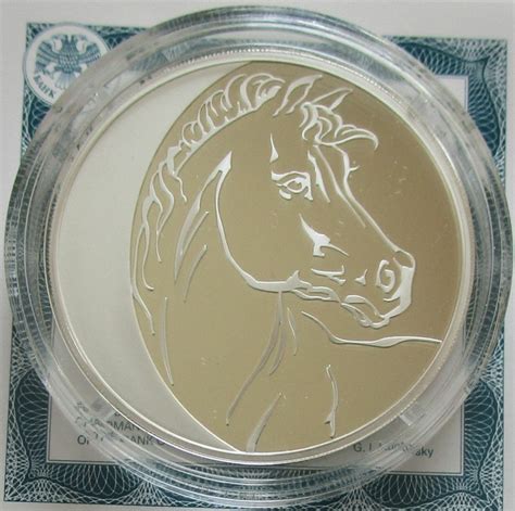 Russland 3 Rubel 2014 Lunar Pferd Mago Muenzen 69 00