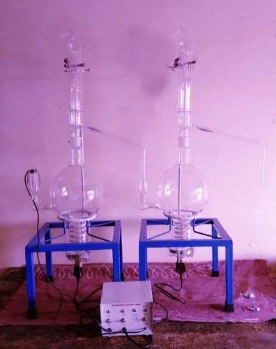 DISTILLATION APPARATUS ALL GLASS At Rs 9000 Piece Sadar Bazar