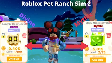 Roblox Pet Ranch Sim 2 I Got The Starry Monstronsity Bat Mythic