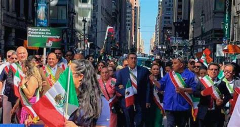 C Spedes Asiste Al Desfile De M Xico En Ny Reconoce A Migrantes Poblanos