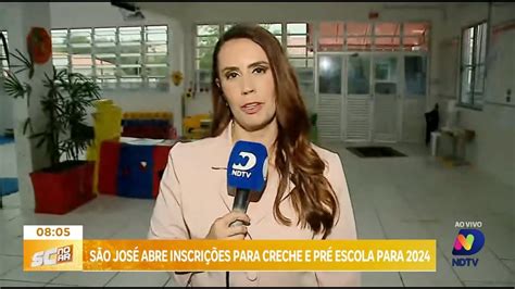 Inscri Es Abertas Para Creche E Pr Escola Em S O Jos Para O Ano